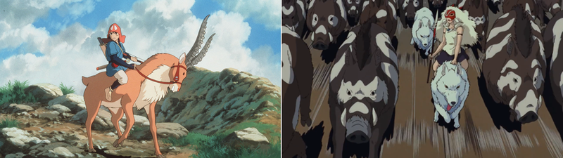 Where’s your bear cavalry now, eh?! Images courtesy of Hero Complex and myanimelist.net